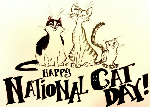 Happy National Cat Day 2016 Picture