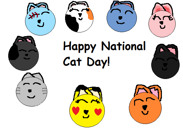 Happy National Cat Day Greetings 2016