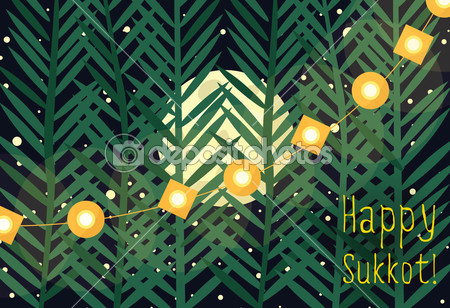 Happy Sukkot 2016 Clipart Image