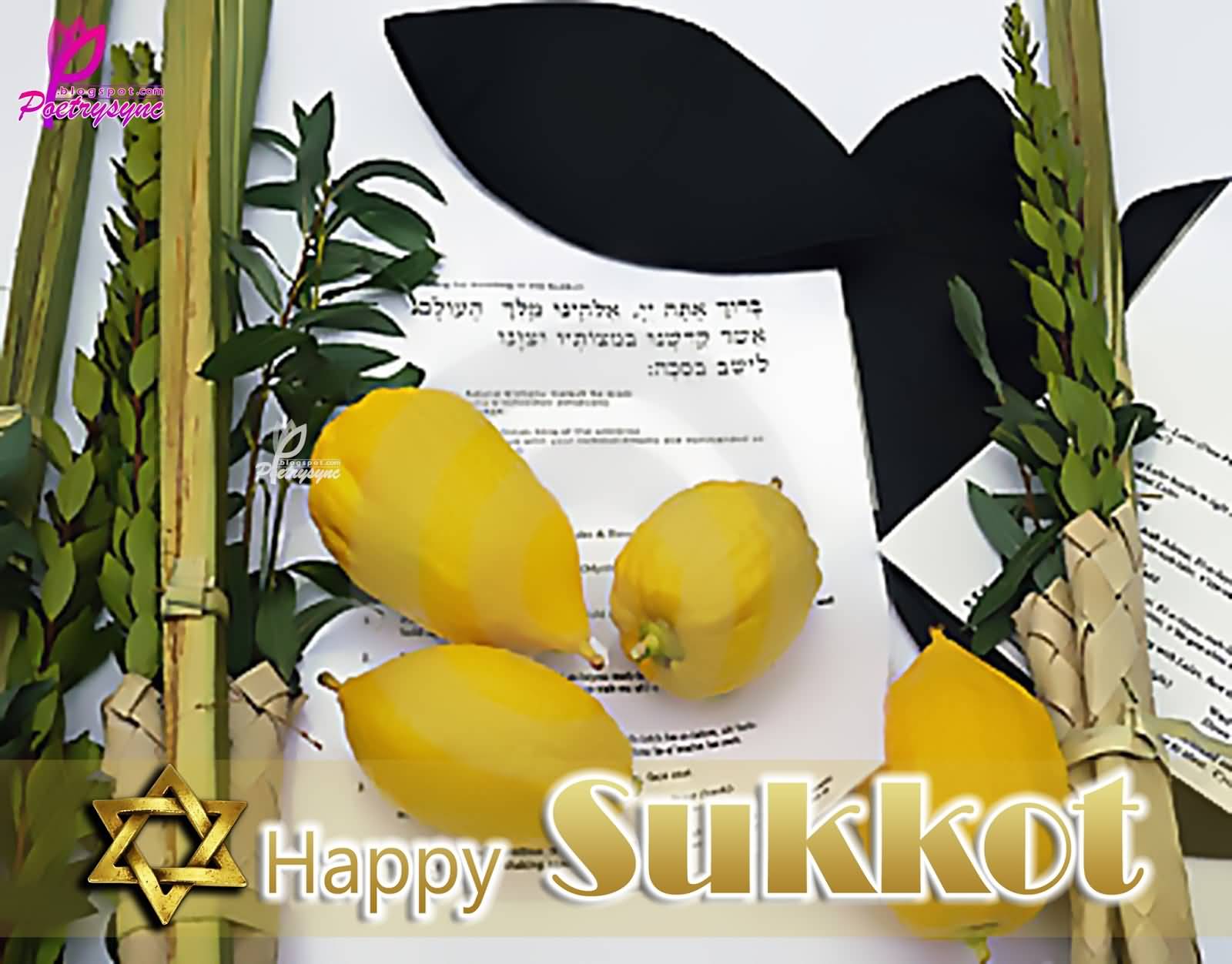 Happy Sukkot Wishes Image