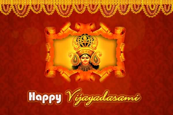 Happy Vijayadasami Greeting Card