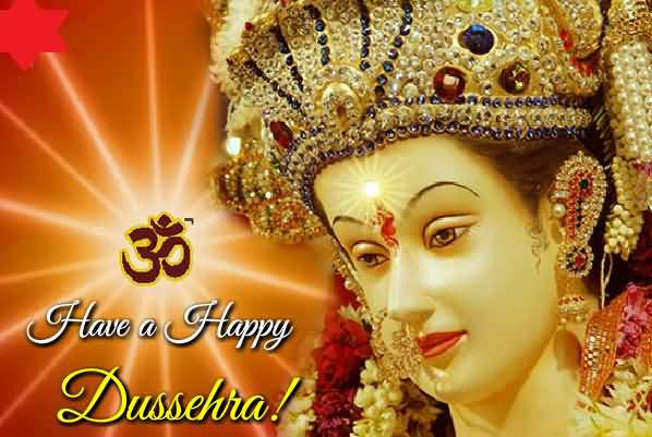 Have A Happy Dussehra 2016 Goddess Durga Picture