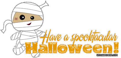 Have A Spooktacular Halloween Glitter