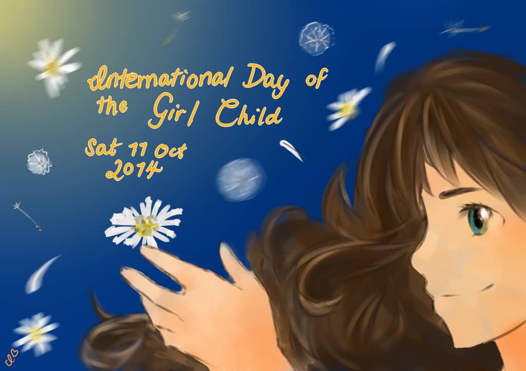 International Day Of The Girl Child 11 Oct Poster Image