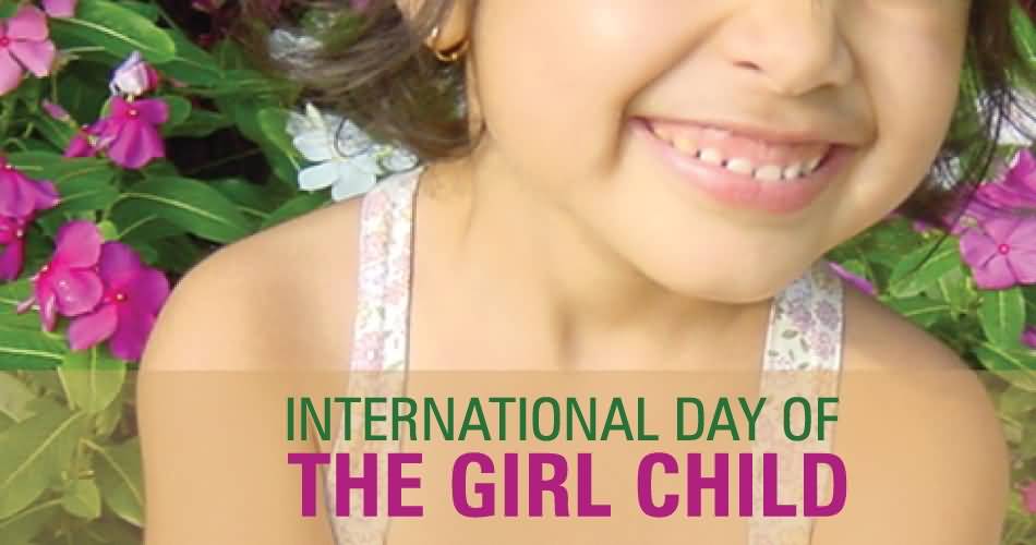 International Day Of The Girl Child Smiling Little Girl Picture