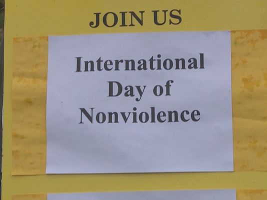International Day of Non-Violence Note Picture