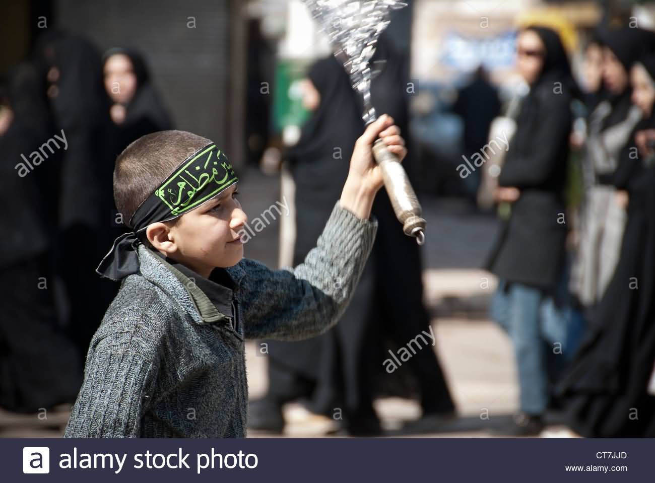 Kid At The Ashura Celebrations During The Muharram