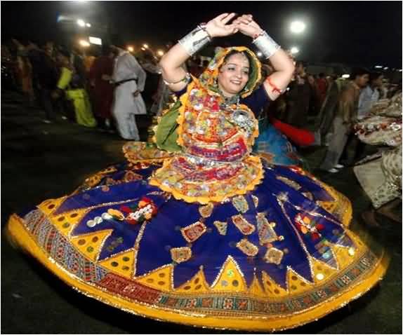 Kutchi Pattern Navratri Chaniya Choli Dress