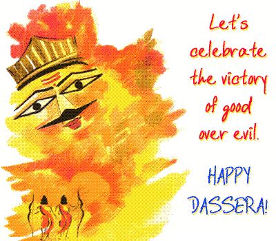 Let's Celebrate The Victory Of Good Over Evil Happy Dussehra 2016
