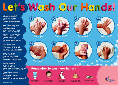 Let's Wash Our Hands Global Handwashing Day