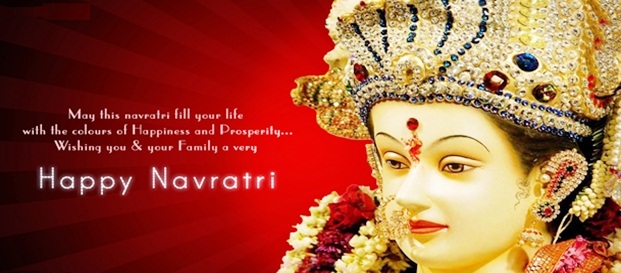 May The Navratri Fill Your Life With The Colors Of Happiness And Prosperity Wishing You & Your Family A Very Happy Navratri