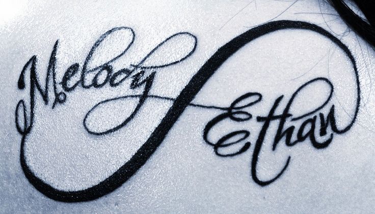 Melody Ethan Infinity Tattoo