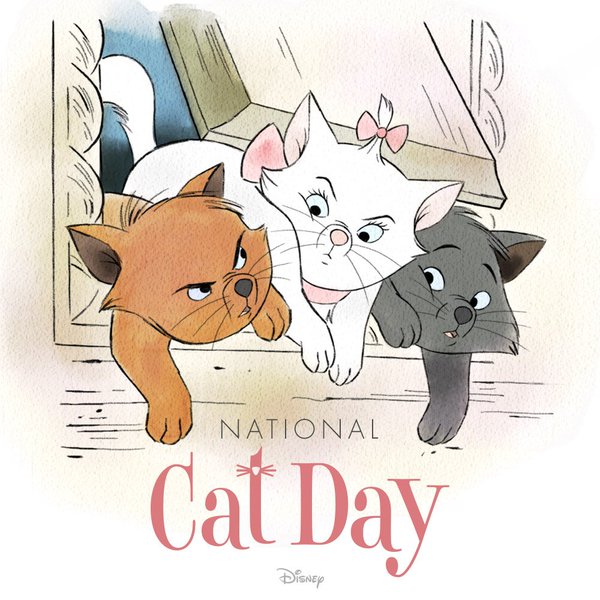 National Cat Day Disney