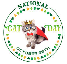 National Cat Day October 29th Image