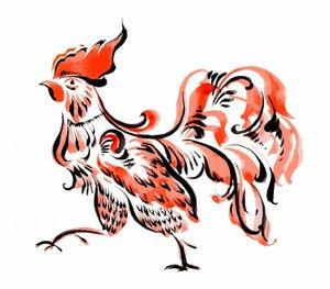 Nice Rooster Tattoo Design