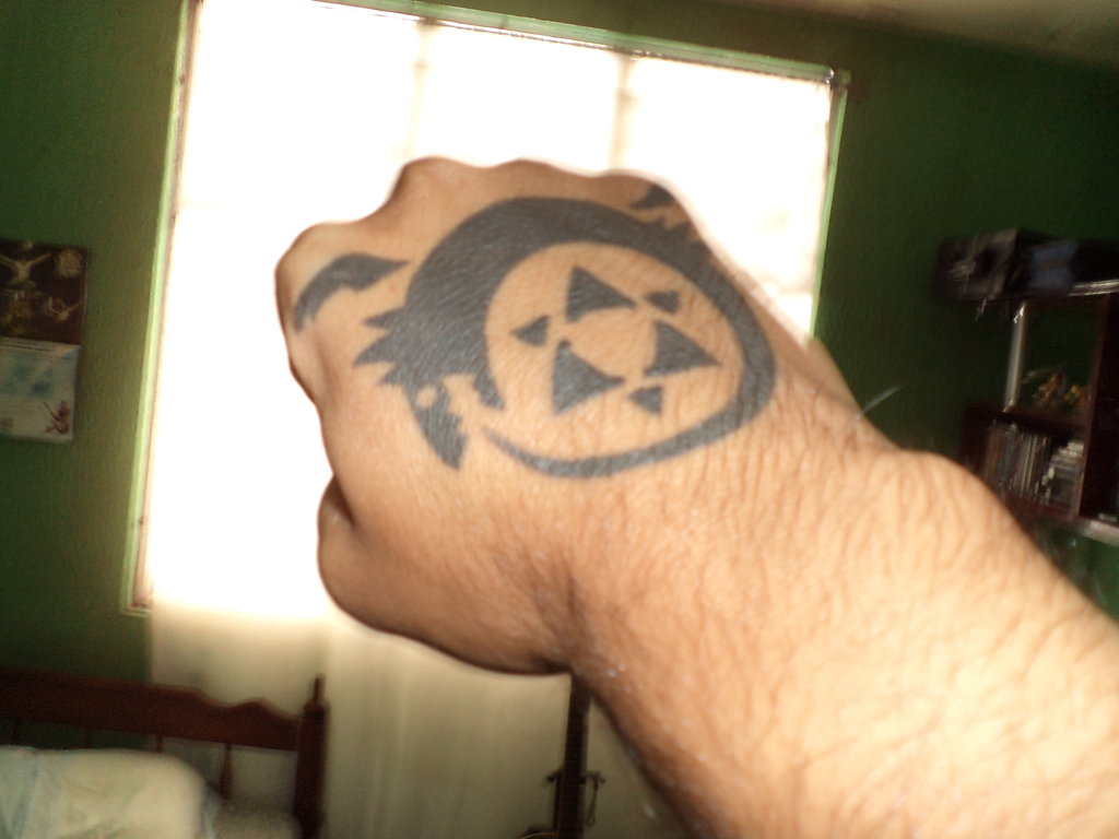 Right Hand Ouroboros Tattoo