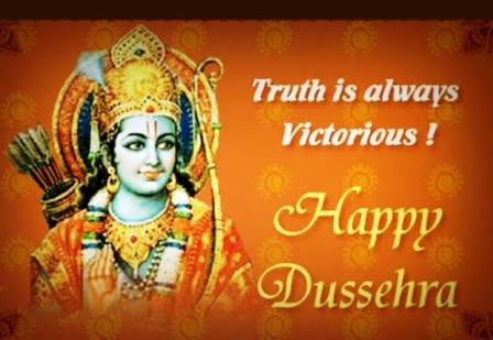 Truth Is Always Victorious Happy Dussehra 2016