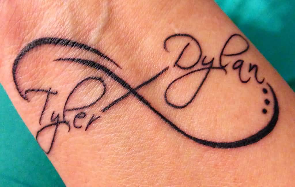 Tyler Dylan Infinity Tattoo Idea