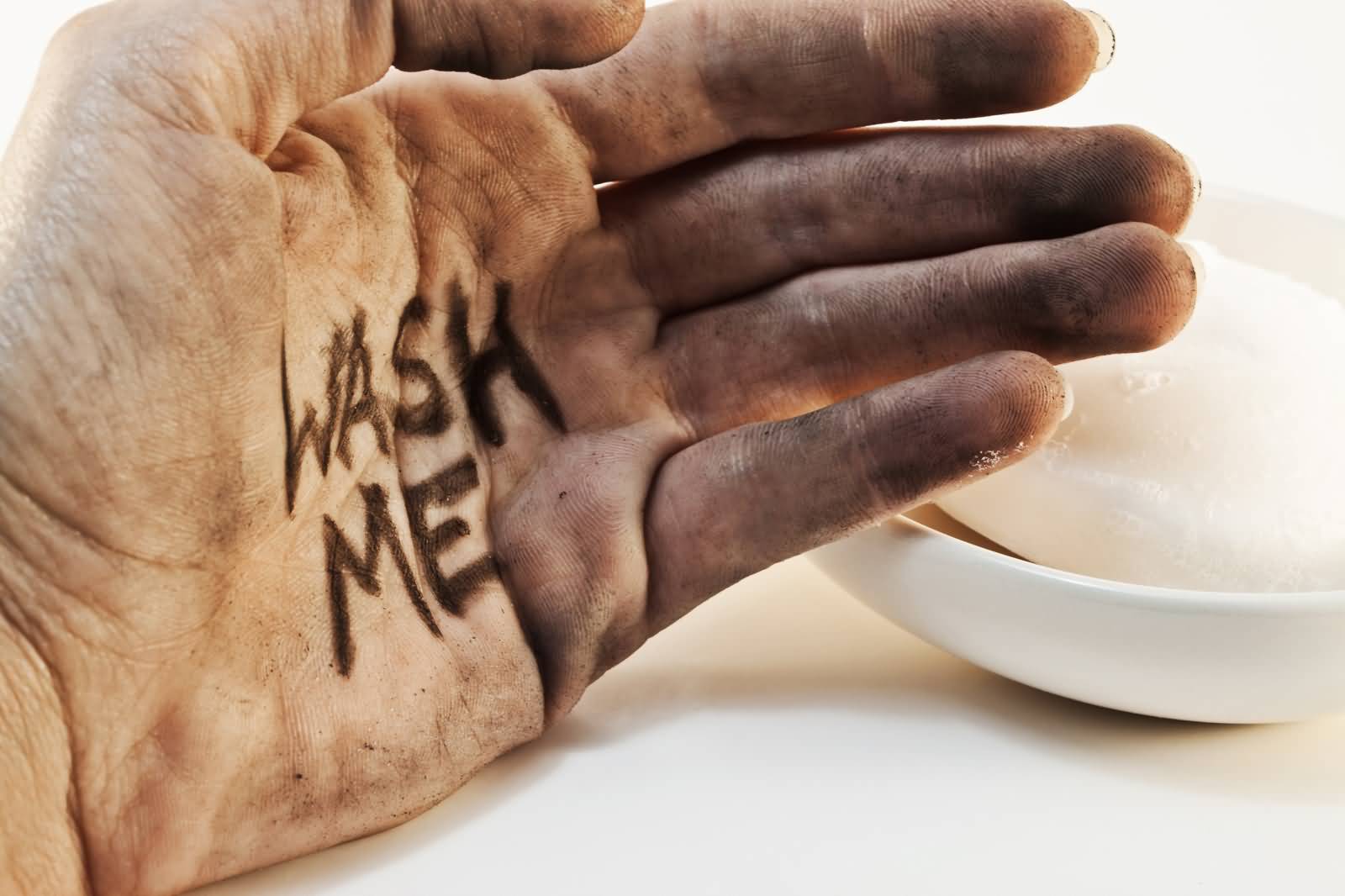 Wash Me Dirty Hands Global Handwashing Day