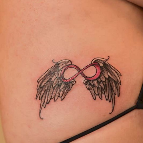 Winged Infinity Tattoo