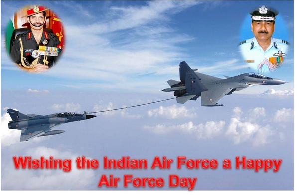 Wishing The Indian Air Force A Happy Air Force Day