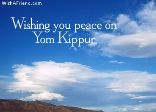Wishing You Peace On Yom Kippur 2016
