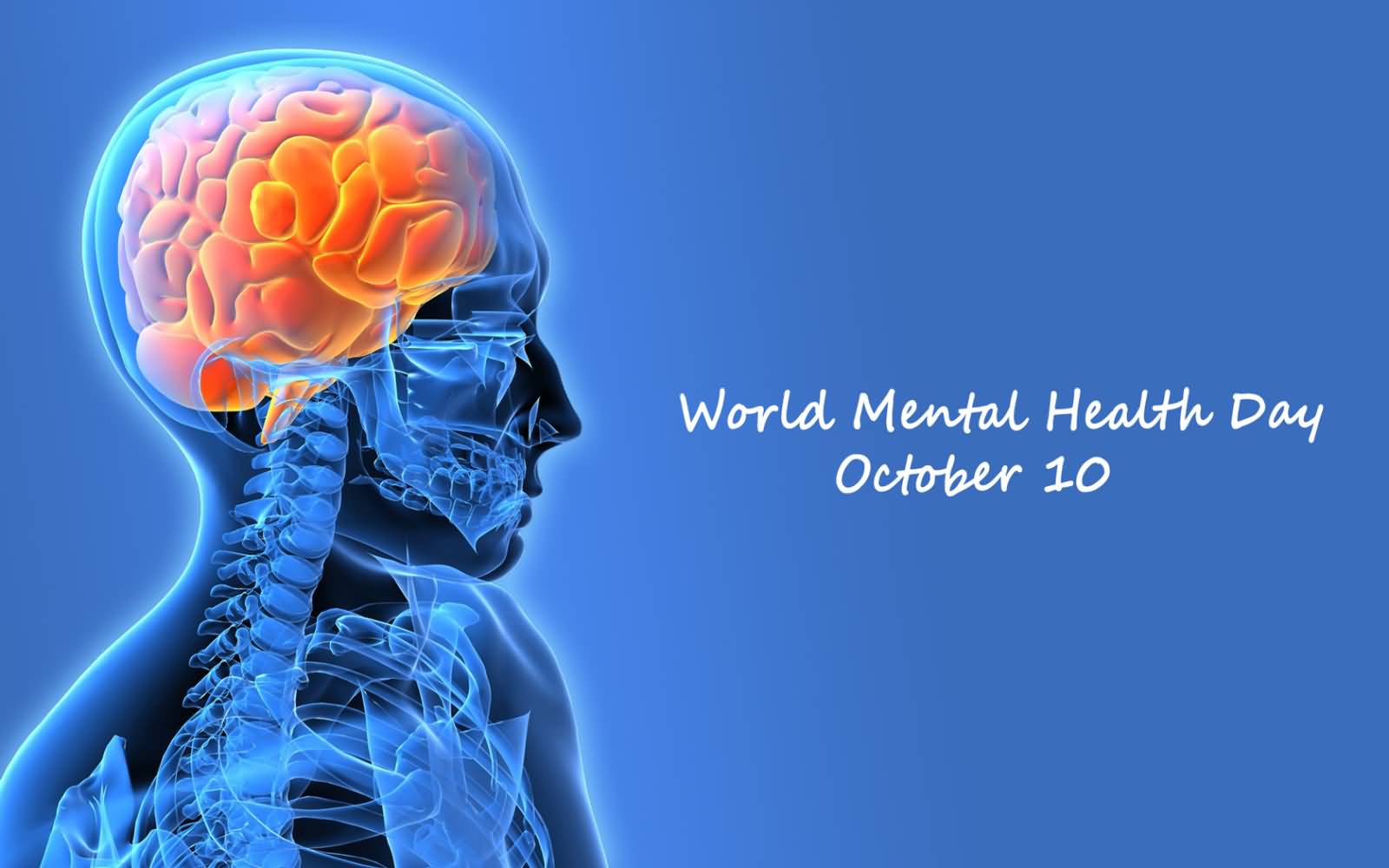 World Mental Health Day October 10 Brain Picture