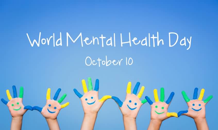 World Mental Health Day October 10 Smiley Hands Picture