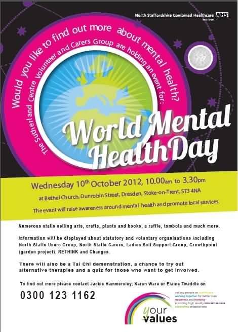 World Mental Health Day Poster Image