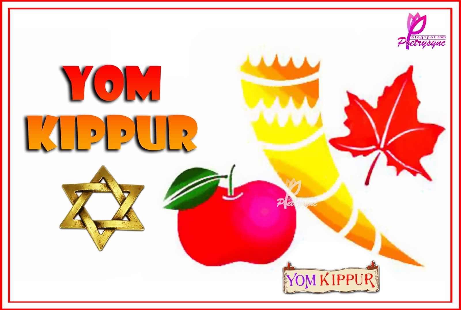 Yom Kippur Greeting Card Image