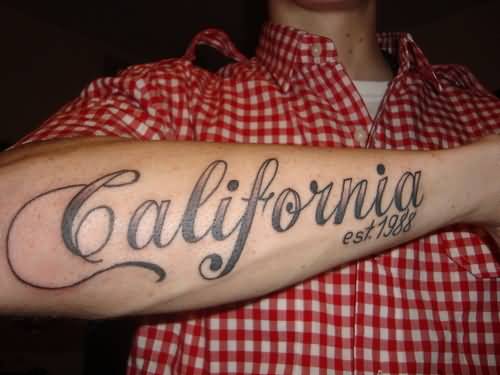 34+ Awesome California Tattoos