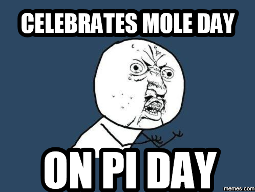 Celebrate Mole Day On Pi day