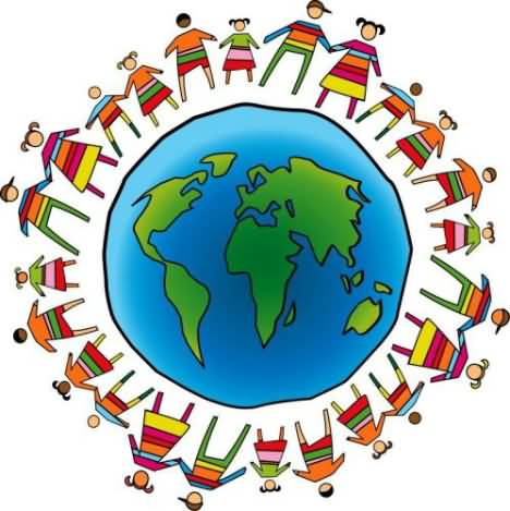Children's Day Celebrating Worldwide Clipart