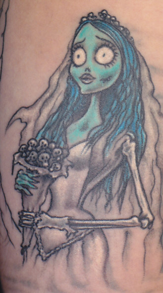 Corpse Bride Tattoo Image