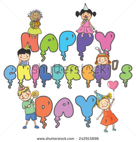 Happy Children's Day Clipart