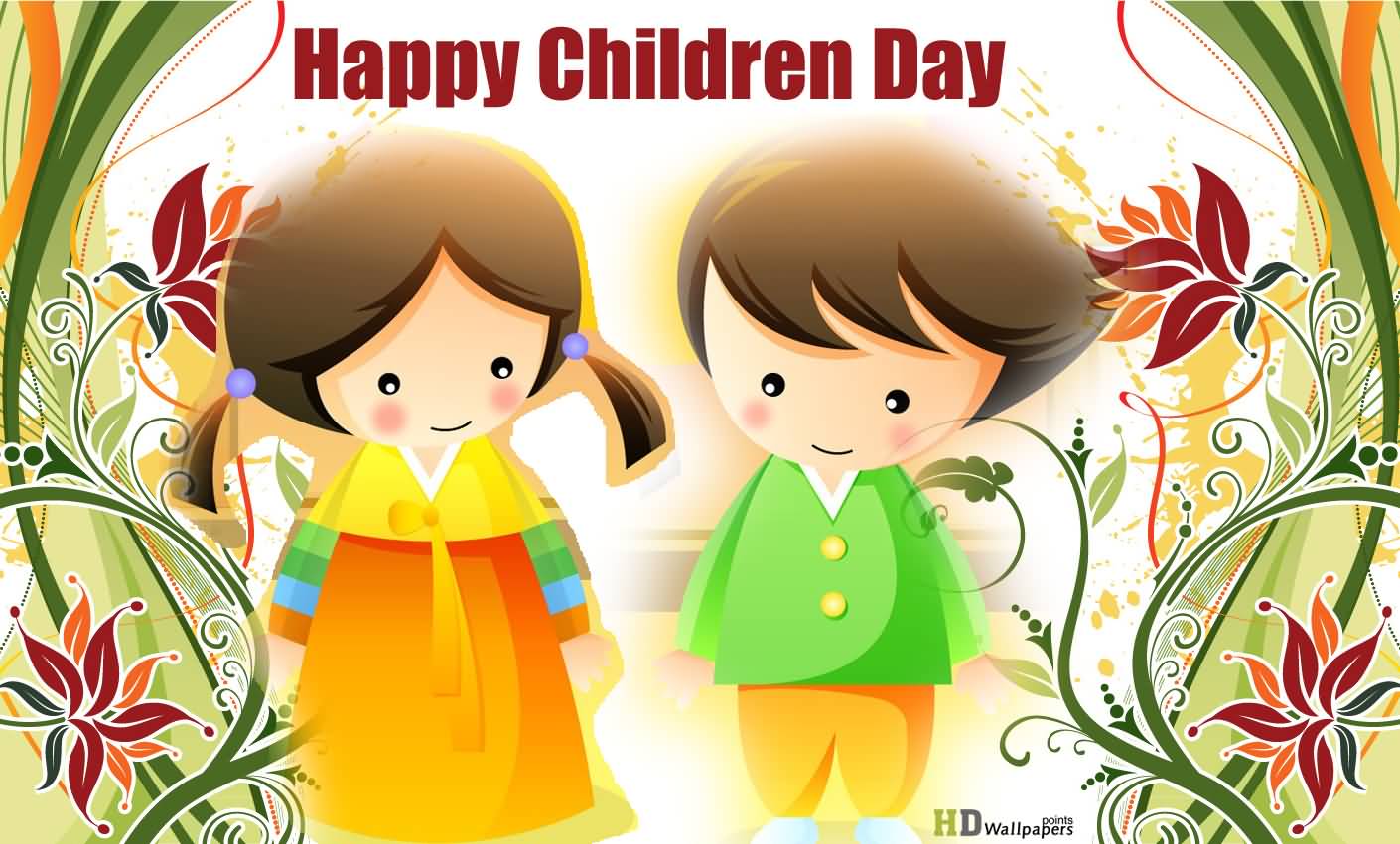 Happy Children's Day Greeting Card Picture