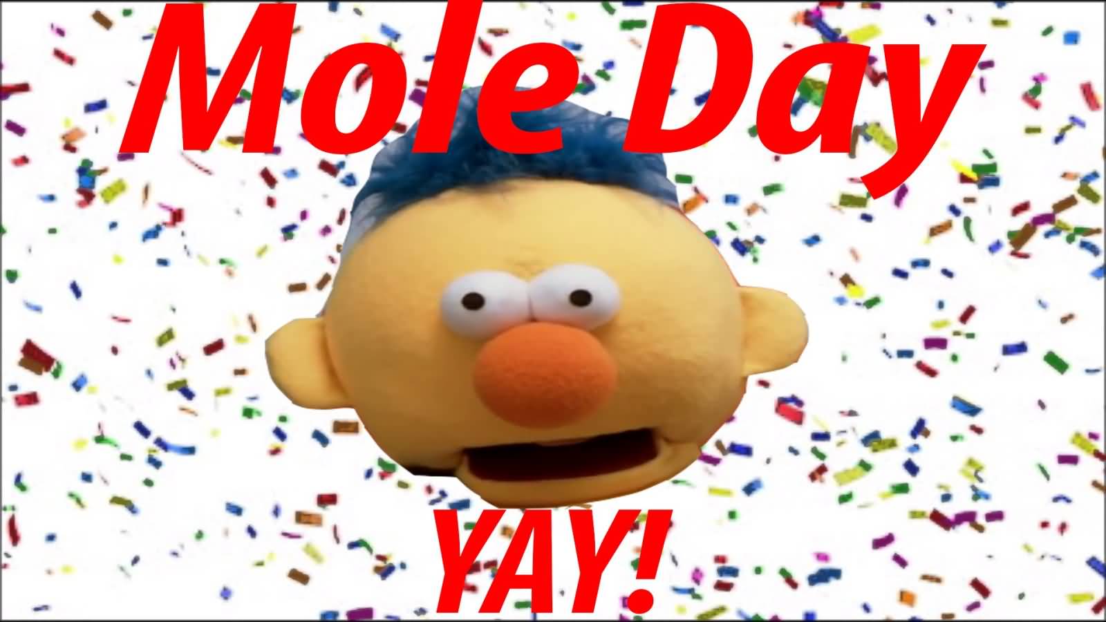 Happy Mole Day 2016 Greetings