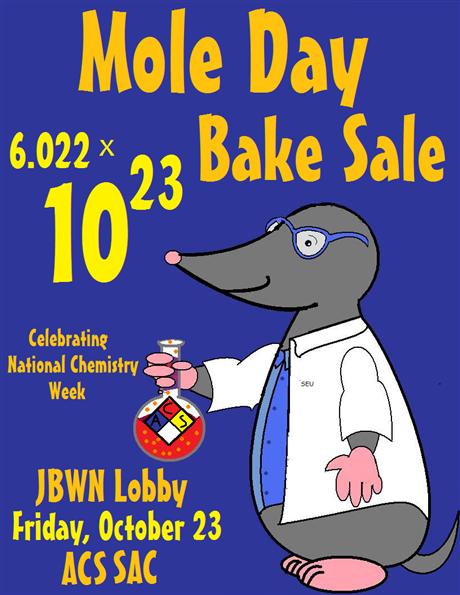 Happy Mole Day Celebrating As National Chemistry Week