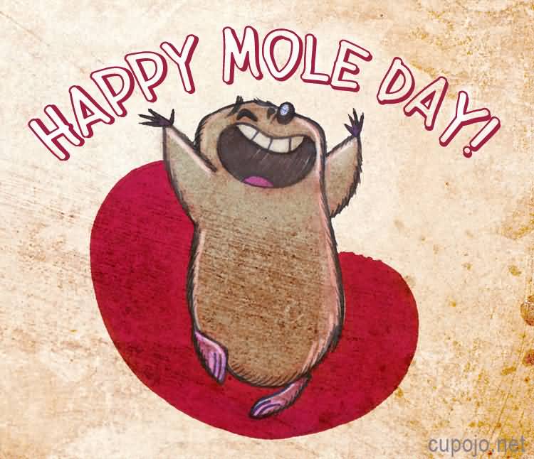 Happy Mole Day Greetings Picture