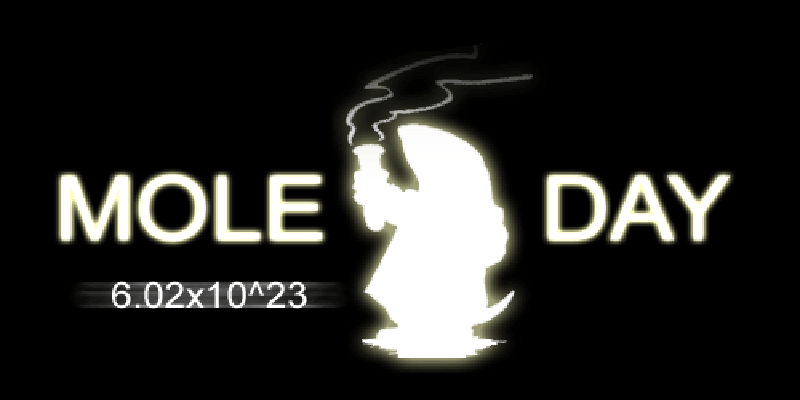 Happy Mole Day Logo Picture