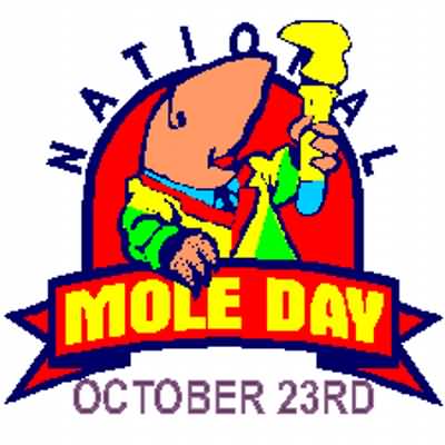 Happy Mole Day October 23rd Image