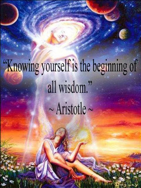 Knowing yourself is the beginning of all wisdom.   Aristotle
