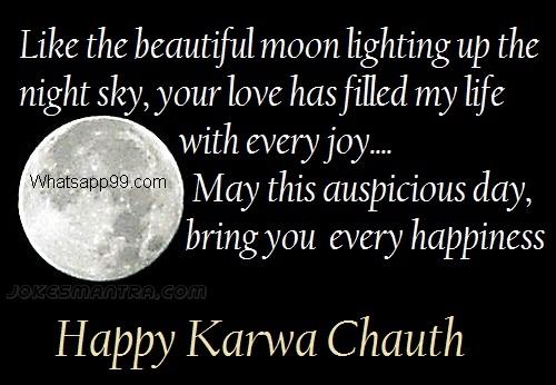 May This Auspicious Day, Bring You Every Happiness Happy Karva Chauth
