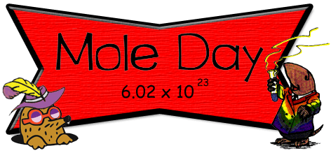 Mole Day October 23 Image