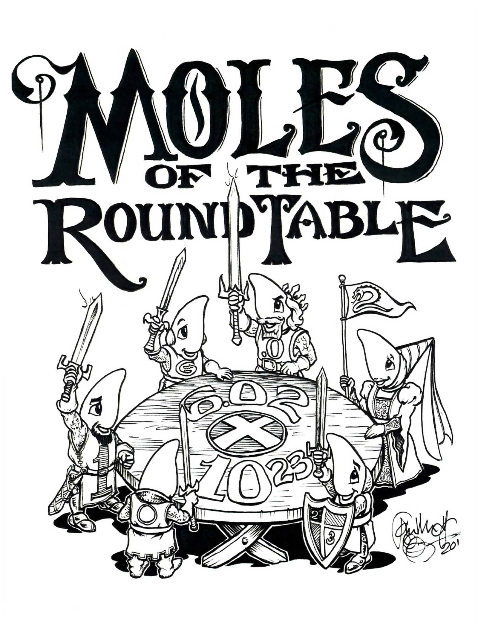 Moles Of The Roundtable Happy Mole Day