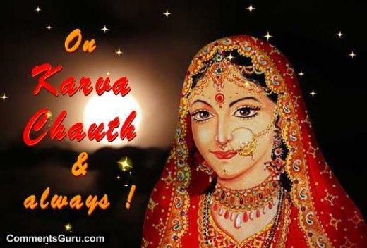 On Karva Chauth & Always Beautiful Bride Picture