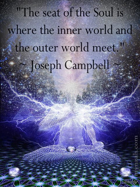 The seat of the Soul is where the inner world and the outer world meet.