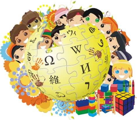 Wikipedia Children's Day Logo
