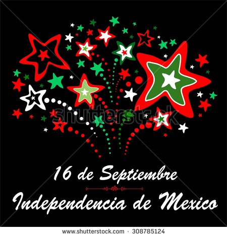16 De Septiembre Independence De Mexico Greeting Card