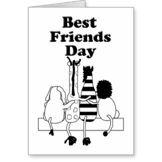 Best Friends Day Greeting Card